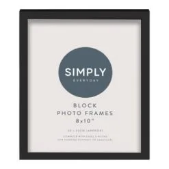 Simply Everyday 8 X 10" Block Frames 3pk - Black -Furniture Shop 290765 3pk simply everyday block frames 8x10 black 3