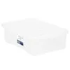 B&M Underbed Clear Storage Box With Lid 32L - Clear 2 B&M Underbed Clear Storage Box With Lid 32L - Clear -Furniture Shop 314173 32l underbed storage box with lid clear 2