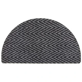 B&M Half Moon Indoor Chevron Doormat 40 X 70cm 5 B&M Half Moon Indoor Chevron Doormat 40 X 70cm - Image 3