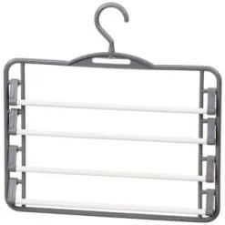 B&M Swivel Hook Trouser Hangers 2pk -Furniture Shop 320026 2 pack Trouser Hanger 2