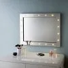 B&M LED Dressing Table Mirror 18" 2 B&M LED Dressing Table Mirror 18" -Furniture Shop 329220 18 led glass mirror