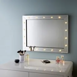 B&M LED Dressing Table Mirror 18"