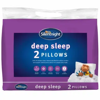 Silentnight Luxury Deep Sleep Pillow 2pk 3 Silentnight Luxury Deep Sleep Pillow 2pk