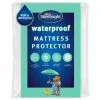 Silentnight Waterproof Mattress Protector - Double 2 Silentnight Waterproof Mattress Protector - Double -Furniture Shop 329487 329488 silentnight waterproof mattress protector 1