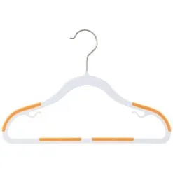 B&M Addis Children's Non-Slip Hangers 10pk - Multi Colour -Furniture Shop 333090 addis 10pk childrens non slip hangers boys 5