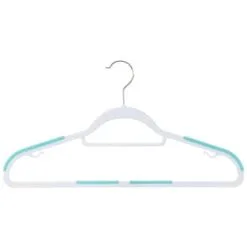B&M Addis Non-Slip Hangers 6pk - Multi Colour -Furniture Shop 333092 addis 6pk non slip hangers colour 4