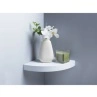 Lokken Corner Shelf - White 2 Lokken Corner Shelf - White -Furniture Shop 338005 lokken corner shelf white