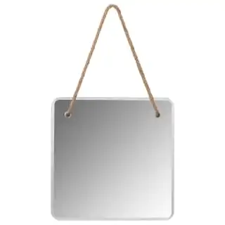 B&M Hanging Mirror - Natural Rope 3 B&M Hanging Mirror - Natural Rope