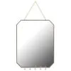 B&M Mirror With Jewel Hooks -Furniture Shop 351729 mirror with jewel hooks
