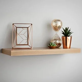 Lokken Floating Shelf 60cm - Oak 3 Lokken Floating Shelf 60cm - Oak