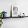 Lokken Floating Shelf 100cm - Black 2 Lokken Floating Shelf 100cm - Black -Furniture Shop 356243 lokken black floating shelf 100cm