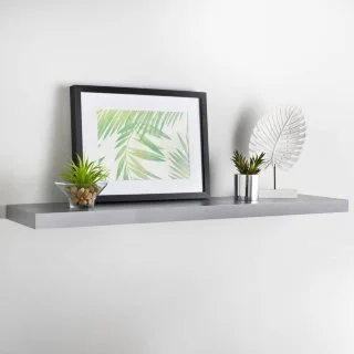 Lokken Floating Shelf 100cm - Grey 3 Lokken Floating Shelf 100cm - Grey