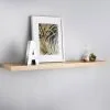 Lokken Floating Shelf 100cm - Oak 2 Lokken Floating Shelf 100cm - Oak -Furniture Shop 356243 lokken oak floating shelf 100cm