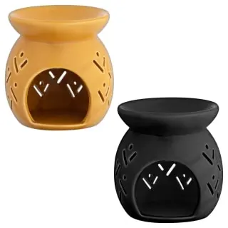 B&M Tribal Oil Burner - Ochre 4 B&M Tribal Oil Burner - Ochre - Image 2
