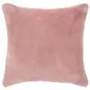 Heritage Collection Aspen Faux Fur Cushion - Blush -Furniture Shop 360858 aspen faux fur cushion blush