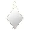 B&M Diamond Hanging Mirror - Gold 1 B&M Diamond Hanging Mirror - Gold -Furniture Shop 362622 diamond hanging mirror