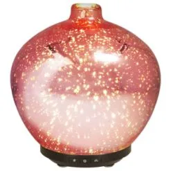 Essence Colour Changing Rose Gold Aroma Diffuser -Furniture Shop 363278 colour changing glass aroma diffuser rosa red 2