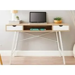 B&M Michigan Desk - White