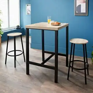 B&M Michigan 3 Piece Breakfast Bar Set 3 B&M Michigan 3 Piece Breakfast Bar Set