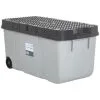 B&M Deluxe Storage Box 100L - Grey -Furniture Shop 365396 100l deluxe storage box grey