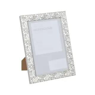B&M Metallic Honeycomb Photo Frame 5 X 7" - Silver 3 B&M Metallic Honeycomb Photo Frame 5 X 7" - Silver
