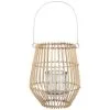 B&M Scandi Shore Rattan Style Lantern -Furniture Shop 368089 rattan lantern 2
