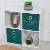 B&M Storage Cubes 2pk - Lokken Green -Furniture Shop 368500 2pk urban paradise lokken green storage cubes