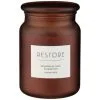 B&M Large Spa Scented Candle - Amber - Restore 2 B&M Large Spa Scented Candle - Amber - Restore -Furniture Shop 368679 large spa candle restore 5