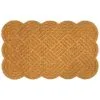 B&M Woven Coir Knot Doormat 1 B&M Woven Coir Knot Doormat -Furniture Shop 370223 woven coir knot