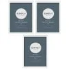 Simply Everyday A4 Block Frames 3pk - White -Furniture Shop 370281 3pk simply everyday block frame a4