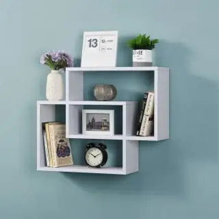 Lokken Display Wall Shelf - Grey 4 Lokken Display Wall Shelf - Grey - Image 2