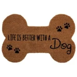 B&M Dog Bone Shaped Doormat