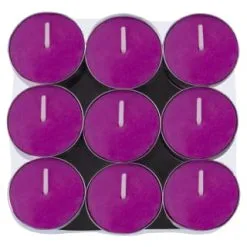 Fabulosa Tea Lights 18pk - Rainbow Drops -Furniture Shop 372554 18pk fabulosa tea lights rainbow drops 2