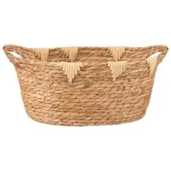 Wicker & Weave Edessa Triangle Storage Basket - Natural