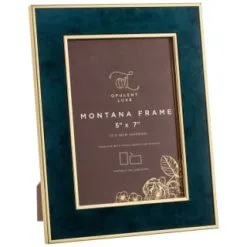 B&M Montana Velvet Photo Frame 5 X 7"