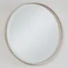 B&M Round Wooden Mirror -Furniture Shop 374546 round wooden mirror