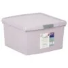 B&M Waffle Clip Box 25.5L - Blush -Furniture Shop 375471 blush 25 5l waffle clip box