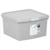 B&M Waffle Clip Box 25.5L - Grey -Furniture Shop 375472 grey 25 5l waffle clip box