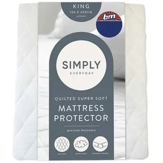Simply Everyday Simply Anti-Bacterial Quilted Mattress Protector - King 3 Simply Everyday Simply Anti-Bacterial Quilted Mattress Protector - King