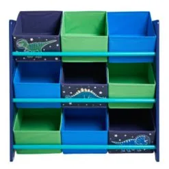 B&M Glow In The Dark Dinosaur 9 Tub Storage Drawers -Furniture Shop 375936 dinostar 9 tub storage 1