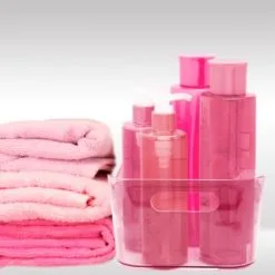 B&M Small Clear Storage Tub -Furniture Shop 376039 376040 clear storage tub 3