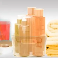 B&M Small Clear Storage Tub -Furniture Shop 376039 376040 clear storage tub 4