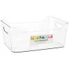 B&M Large Clear Storage Tub -Furniture Shop 376040 large clear storage tub