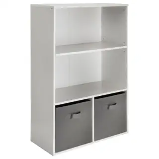 Lokken Bookcase - White 4 Lokken Bookcase - White - Image 2