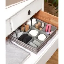 B&M Fabric Storage Tray - Stripe