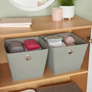 B&M Tapered Storage Baskets 2pk 3 B&M Tapered Storage Baskets 2pk