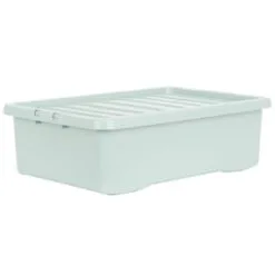 B&M Under Bed Storage Box 32L - Sage