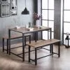 B&M Coberg Bench Dining Set 3pc