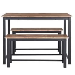 B&M Coberg Bench Dining Set 3pc -Furniture Shop 377371 coberg 3 piece dining set 2