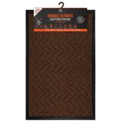 B&M Ultimate Trap Mat 55 X 85cm - Brown 10 B&M Ultimate Trap Mat 55 X 85cm - Brown -Furniture Shop 379122 durable ultimate sculpted trap mat 55x85cm brown
